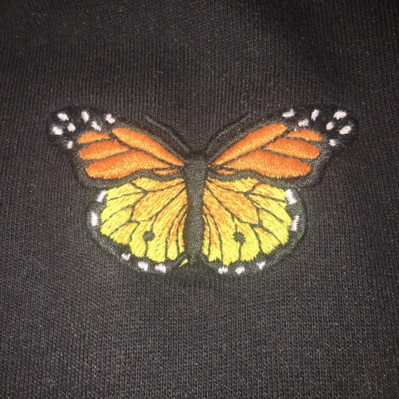 Brandy Melville butterfly hoodie - Picture 4 of 4